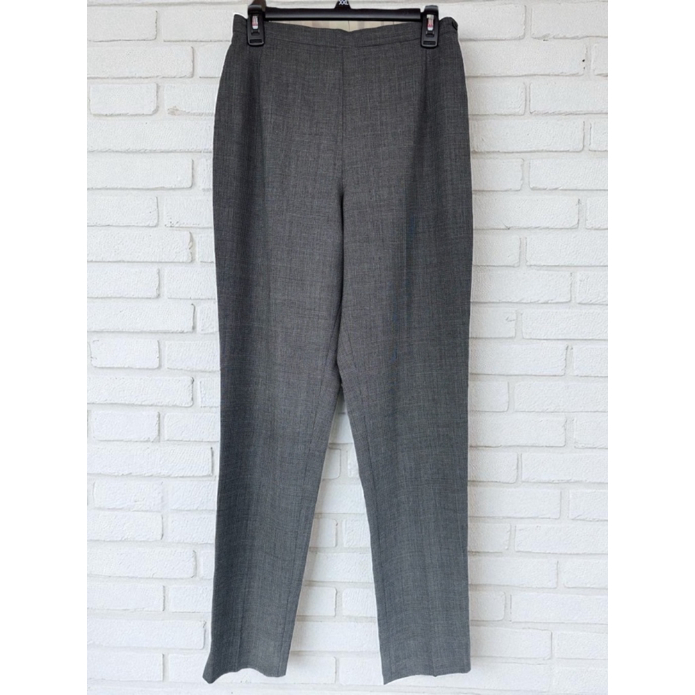 Vintage Philippe Adec Bergdorf Goodman Womens Sz 8 Straight Leg Fitted Trousers